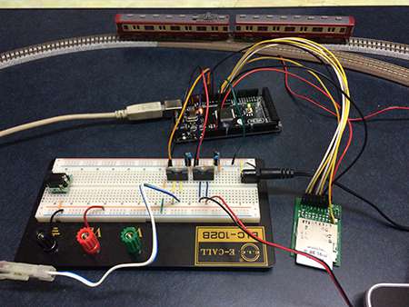 Controlling Model Railway with FlashAir GPIO